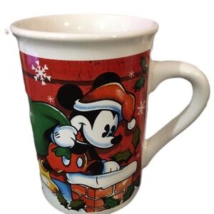Disney Christmas Mug - Red and White